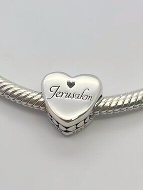 Pandora Jerusalem Heart Exclusive Dangle Charm